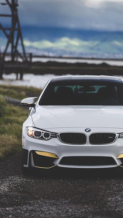 BMW M4, auto, car, coupe, f82, tuning, vehicle, white, mobile wallpaper, android wallpaper, iPhone wallpaper, phone wallpaper