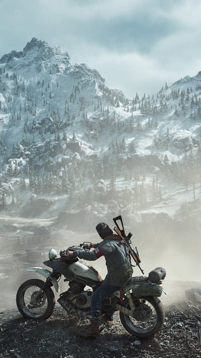 Days gone, bike, chopper, game, motorcycle, mounts, mobile wallpaper, android wallpaper, iPhone wallpaper, phone wallpaper