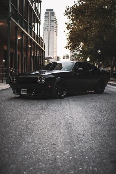 Blacked out, america, black, car, challenger, dodge, muscle car, rich, supercar, mobile wallpaper, android wallpaper, iPhone wallpaper, phone wallpaper