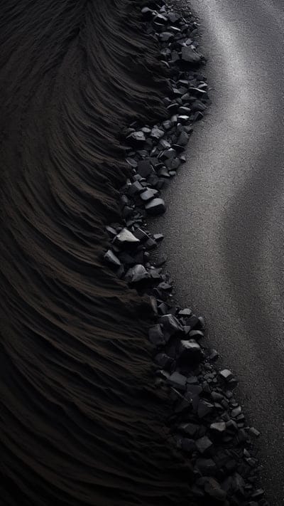 coast,stones,relief,black