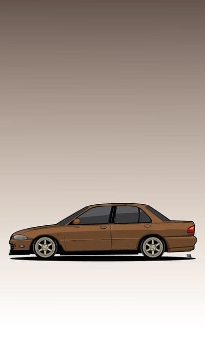 Proton Wira, sports cars, car, mobile wallpaper, android wallpaper, iPhone wallpaper, phone wallpaper