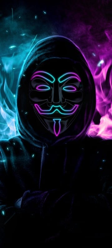 jokermask,purpleneon,hoodedboy,boy,attitude
