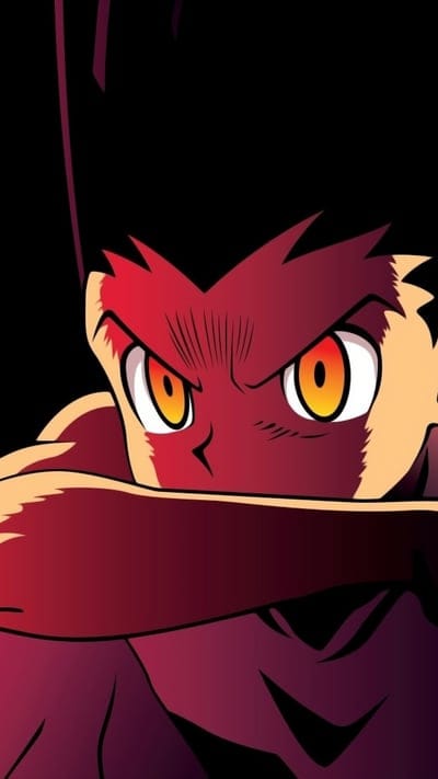 Hunter x Hunter, Gon, anime, manga, character, determined, intense, close-up, fan art, expressive, adventurous, shonen