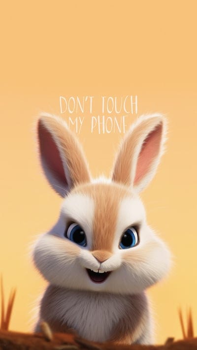 rabbit,inscription,warning,words