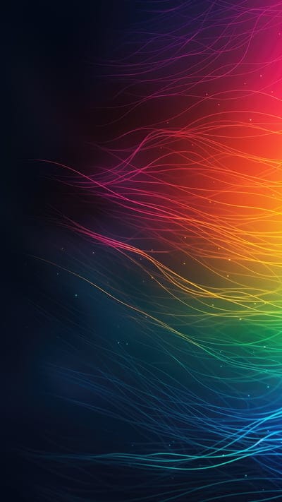 lines,waves,gradient,colorful