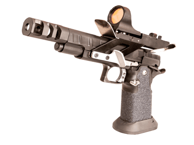 handgun,open gun,USPSA,.38SC,gun,pistol,crime,firearm,barrel,caliber,competition,target,shooting