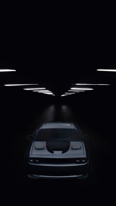 car,dodge,parking,lamps,darkness