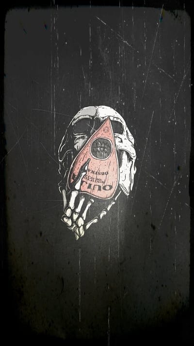 Speak to the dead,ouija,skull