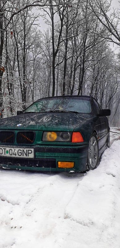 Winter Car E36, auto, sport, mobile wallpaper, android wallpaper, iPhone wallpaper, phone wallpaper