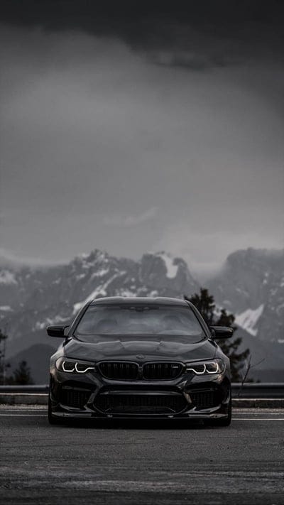 BMW M5, black, car, carros, modified, new, mobile wallpaper, android wallpaper, iPhone wallpaper, phone wallpaper
