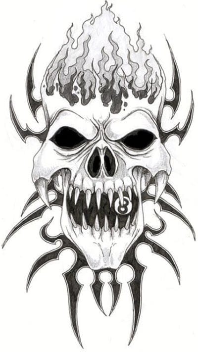 Skull,tattoo