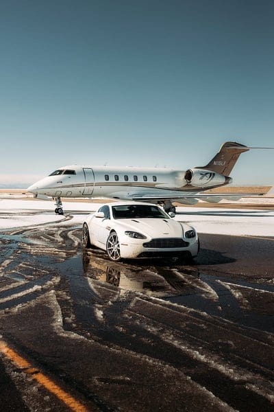 aston martin, car, white, airplane, airport, mobile wallpaper, android wallpaper, iPhone wallpaper, phone wallpaper