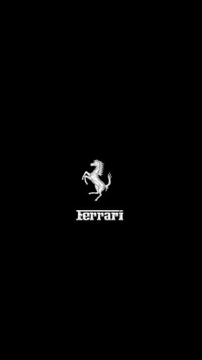 Ferrari Amoled, black, italia, italy, logo, super amoled, super car, supercar, mobile wallpaper, android wallpaper, iPhone wallpaper, phone wallpaper