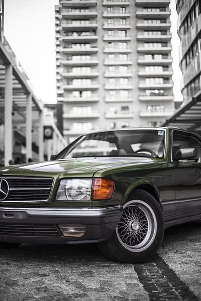 Mercedes, car, carros, fast, green, modifiye, speed, mobile wallpaper, android wallpaper, iPhone wallpaper, phone wallpaper