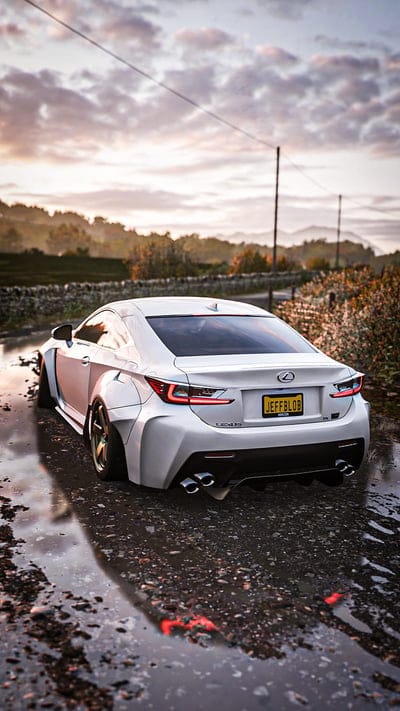 Lexus Rc-F, car, carros, fh4, forza, forza horizon, mobile wallpaper, android wallpaper, iPhone wallpaper, phone wallpaper