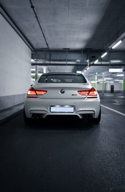 bmw m6, bmw, car, sports car, rear view, headlight, glow, mobile wallpaper, android wallpaper, iPhone wallpaper, phone wallpaper