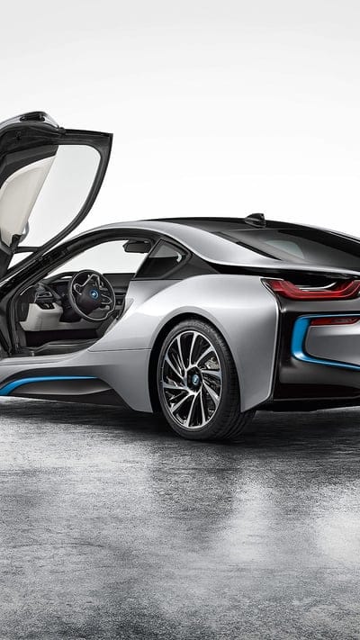 BMW, auto, bimmer, car, i8, mobile wallpaper, android wallpaper, iPhone wallpaper, phone wallpaper
