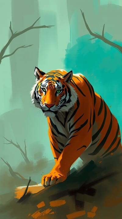 Color,Cool,Art Wallpaper,Wallpaper,8k wallpaper,4k wallpaper,Hd backgrounds,Hq wallpapers,Hd wallpaper,Tiger,Majestic,Animal
