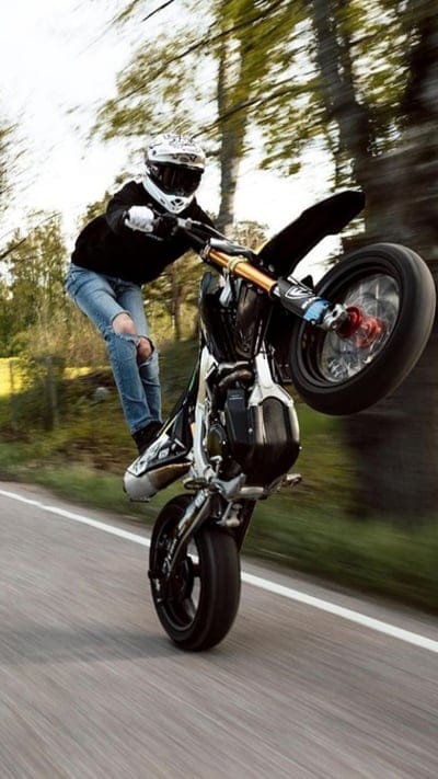 Skoovby RMZ450, bike life, cross bitume, wheeling, mobile wallpaper, android wallpaper, iPhone wallpaper, phone wallpaper