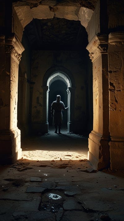 Mysterious Man,Abandoned,Broken,Dark,Cool