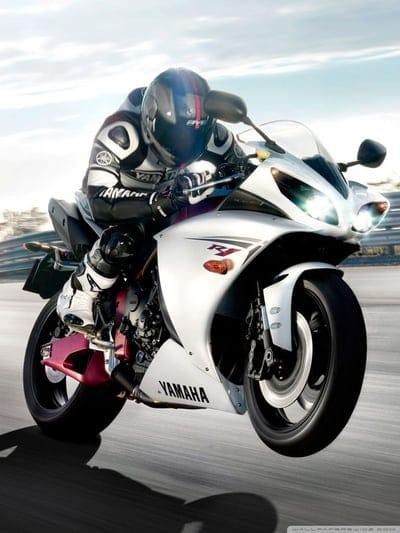 whitebike,riding,yamaha