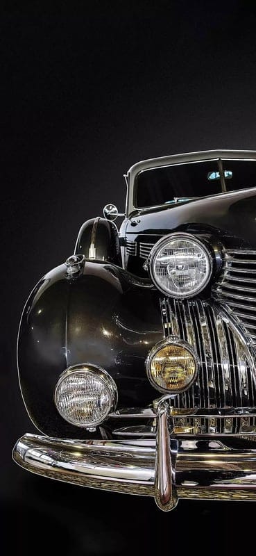 Black Car, carros, cute, i phone, rowdy, style, vintage, mobile wallpaper, android wallpaper, iPhone wallpaper, phone wallpaper