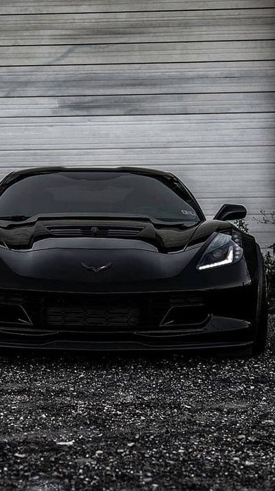 Corvette Z06, black, car, corvette, mobile wallpaper, android wallpaper, iPhone wallpaper, phone wallpaper 