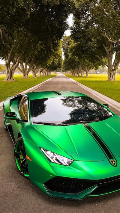 Green lambo, car, fast, italy, lamborghini, nature, super, mobile wallpaper, android wallpaper, iPhone wallpaper, phone wallpaper
