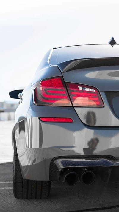BMW M5, auto, car, f10, rear view, sedan, tail light, vehicle, mobile wallpaper, android wallpaper, iPhone wallpaper, phone wallpaper