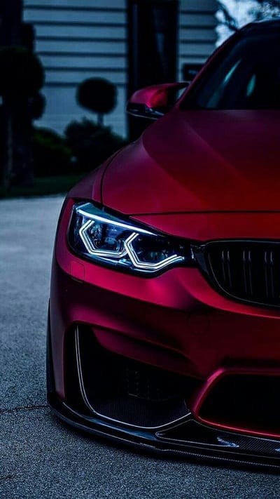 Bmw, car, red, mobile wallpaper, android wallpaper, iPhone wallpaper, phone wallpaper