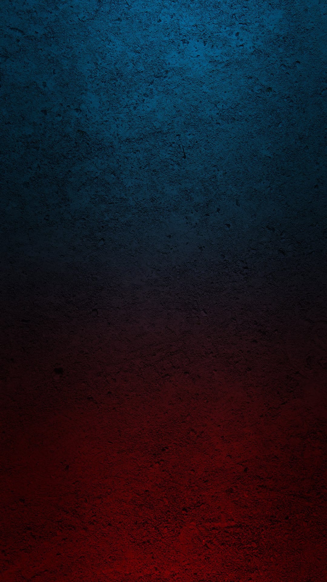 Dark blue to red vertical gradient with a fine-grained gritty texture throughout the minimalist composition.