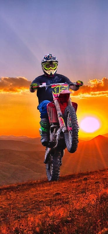 Motorcycle, bike, dirt, exhaust, mobile wallpaper, android wallpaper, iPhone wallpaper, phone wallpaper