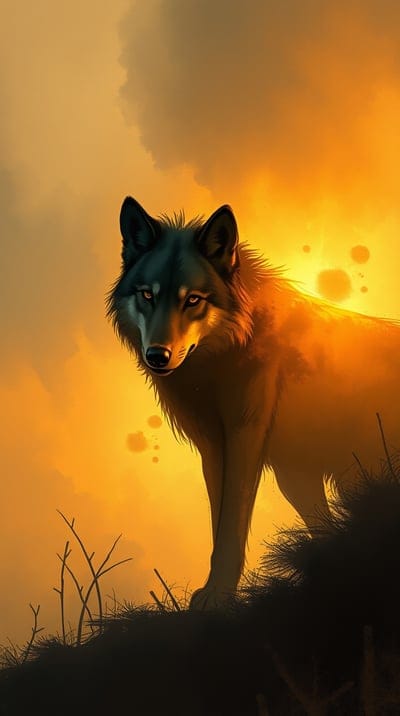 Animal,Color,Cool,Art Wallpaper,Wallpaper,8k wallpaper,4k wallpaper,Hd backgrounds,Hq wallpapers,Hd wallpaper,Wolf,Majestic