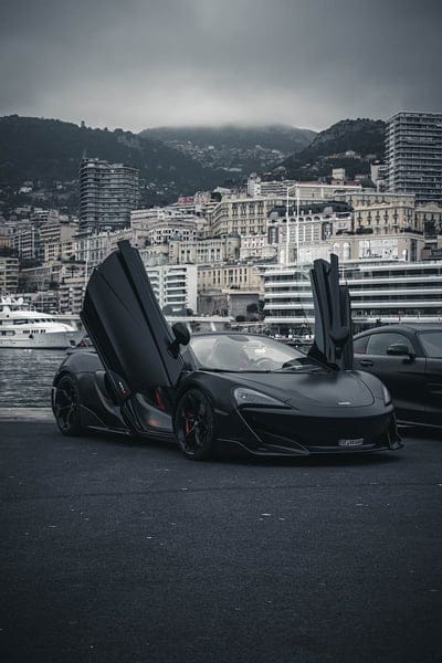 ferrari, car, sports car, black, mobile wallpaper, android wallpaper, iPhone wallpaper, phone wallpaper