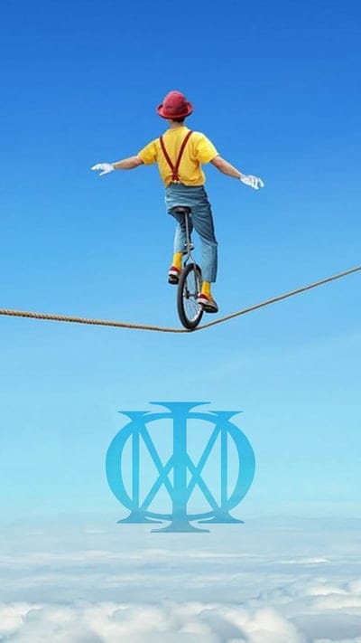 A dramatic turn 1, dream theater, dream, theater, cloud, bike, rope, mobile wallpaper, android wallpaper, iPhone wallpaper, phone wallpaper