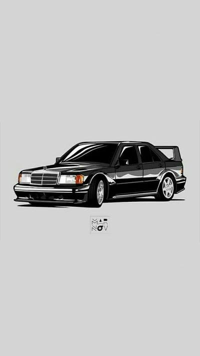 Mercedes benz 190e, Mercedes benz cars, Vintage Mercedes, mobile wallpaper, android wallpaper, iPhone wallpaper, phone wallpaper