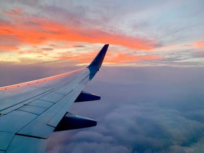 Airplane wallpaper,Airplane sunset view,Airplane flight,sunset wallpaper
