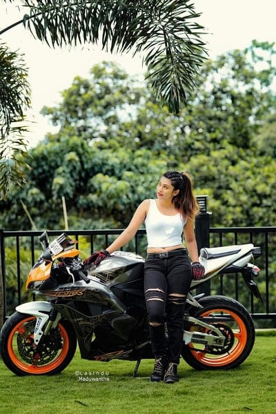 Sri Lankans, bike girl, mobile wallpaper, android wallpaper, iPhone wallpaper, phone wallpaper