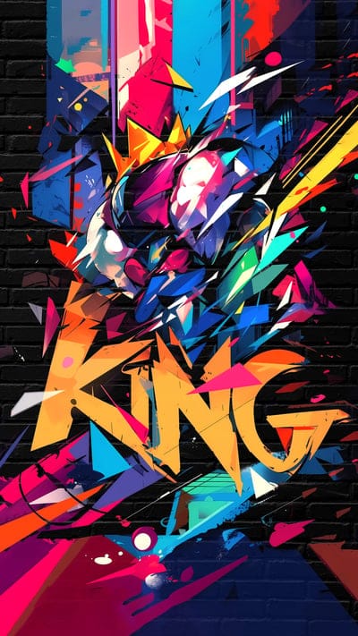 king,paint,art,graffiti