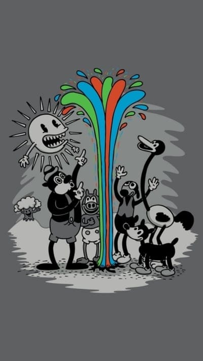 cartoons blast paint