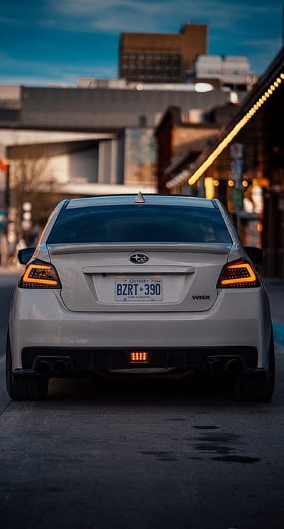 subaru wrx, subaru, car, sports car, rear view, mobile wallpaper, android wallpaper, iPhone wallpaper, phone wallpaper