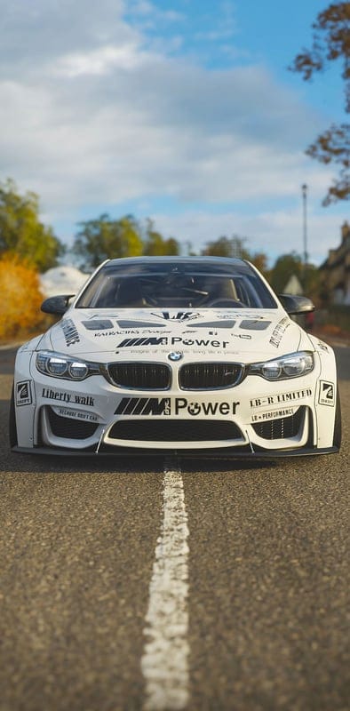 BMW M4 DRIFT, car, liberty walk, tuning, mobile wallpaper, android wallpaper, iPhone wallpaper, phone wallpaper