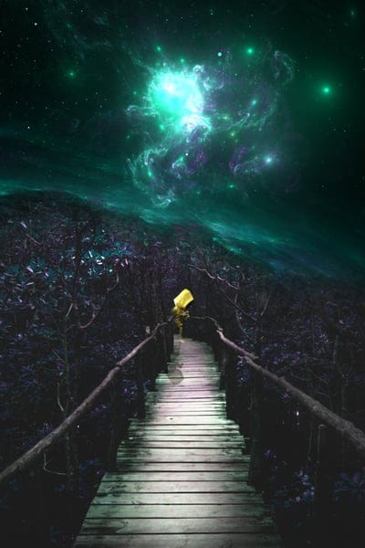space,human,sky,bridge,forest,background,story,nature,photoshop,fantastic,space wallpaper,fantasy,beauty,beautiful wallpaper,sky background,iphone wallpaper