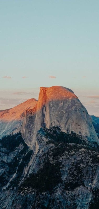 Half Dome, Yosemite, nature, landscape, majestic, granite, sunset, sunrise, peaceful, serene, tranquil, beautiful, outdoor, wilderness, park, iconic, grand, national park, rock formation, towering