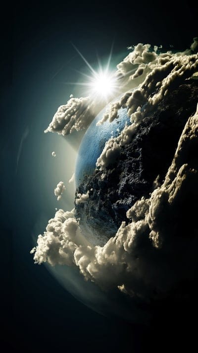 World,earth,galaxy,dark clouds,mobile wallpaper,android wallpaper,iPhone wallpaper,phone wallpaper