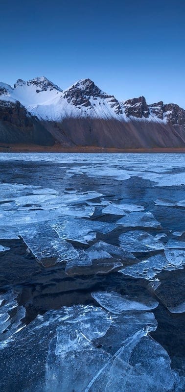 Ice, mountains, nature, landscape, peaceful, serene, tranquil, beautiful, outdoor, frozen, cold, arctic, blue, snow, water, clear sky, serene vista, tranquil scene, rugged, pristine