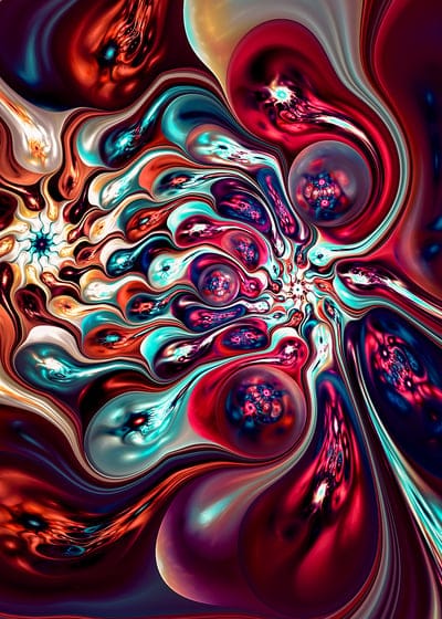 paint,patterns,shapes,ovals,circles,colorful,bright,shine