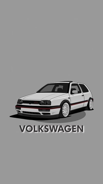 Volkswagen golf, car, carros, coches, mk3, old school, vw, mobile wallpaper, android wallpaper, iPhone wallpaper, phone wallpaper