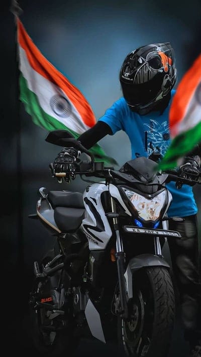 Ns 200.india.flag, ns 200, india flag, bike, pulsar, mobile wallpaper, android wallpaper, iPhone wallpaper, phone wallpaper