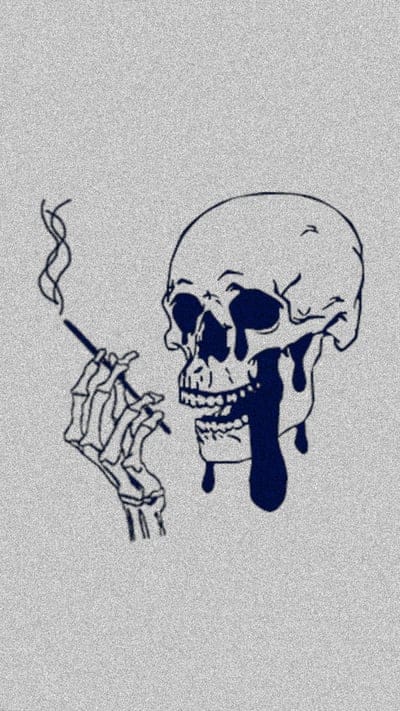 Smoking Skull,drip,dying,sadness,smoke 